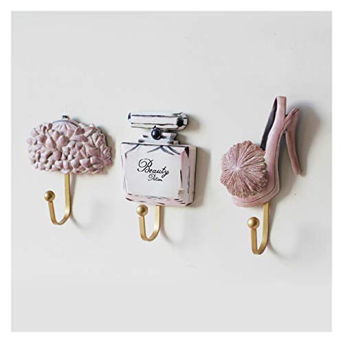 Fuxwlgs Perchero de Pared 3 unids/Lote Gancho de Trabajo Pesado Gancho de Hierro de Hierro y Percha Hanger Pintado a Mano Gancho de Resina Percha Decoración del hogar Fuxwlgs Perchero de Pared 3 unids/Lote Gancho de Trabajo Pesado Gancho de Hierro de Hierro y Percha Hanger Pintado a Mano Gancho de Resina Percha Decoración del hogar