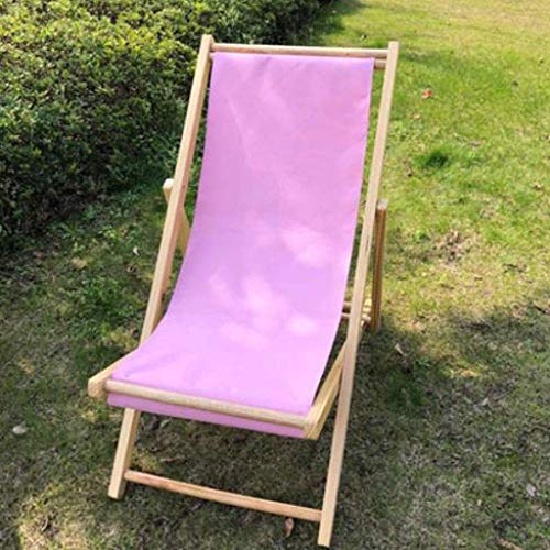 GAOFQ Tumbona Sillas de jardín Tumbona Plegable Tumbona de Playa, Silla de Playa Plegable de Madera de Gravedad Cero Siesta Chaise Longue Silla reclinable Plegable para balcón (Color, Blanco), Rosa GAOFQ Tumbona Sillas de jardín Tumbona Plegable Tumbona de Playa, Silla de Playa Plegable de Madera de Gravedad Cero Siesta Chaise Longue Silla reclinable Plegable para balcón (Color, Blanco), Rosa