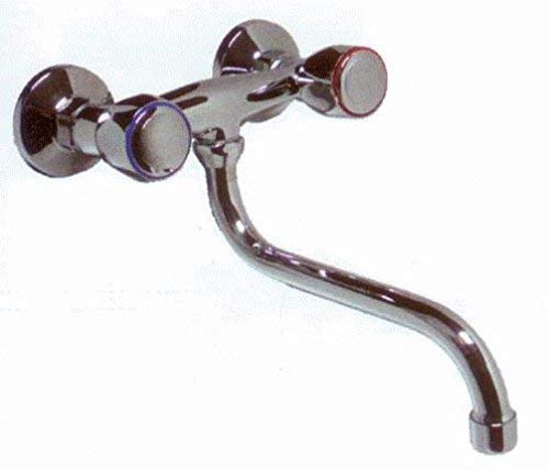 GRIFO MEZCLADOR FREGADERO PARED 11 CM. ENTRE TOMAS CAÑO BAJO EKO GRIFO MEZCLADOR FREGADERO PARED 11 CM. ENTRE TOMAS CAÑO BAJO EKO