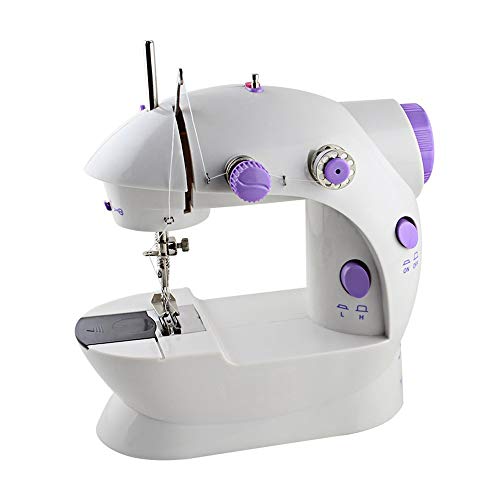 HEOMU Máquina de Coser con luz, Mini máquina de Coser portátil Pedaleo hogar Niños Principiantes Niñas y niños HEOMU Máquina de Coser con luz, Mini máquina de Coser portátil Pedaleo hogar Niños Principiantes Niñas y niños