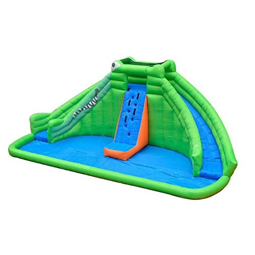 HIZLJJ Carrera de obstáculos inflables Castillo de la Despedida Casa con Grandes toboganes de Rebote Área y obstáculos Gorila Inflable Casa de Puente con el Ventilador HIZLJJ Carrera de obstáculos inflables Castillo de la Despedida Casa con Grandes toboganes de Rebote Área y obstáculos Gorila Inflable Casa de Puente con el Ventilador