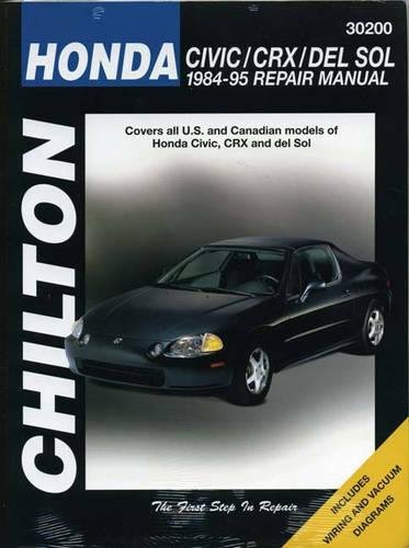 Honda Civic, CRX & Del Sol (84 - 95) (Chilton) (Chilton total car care)