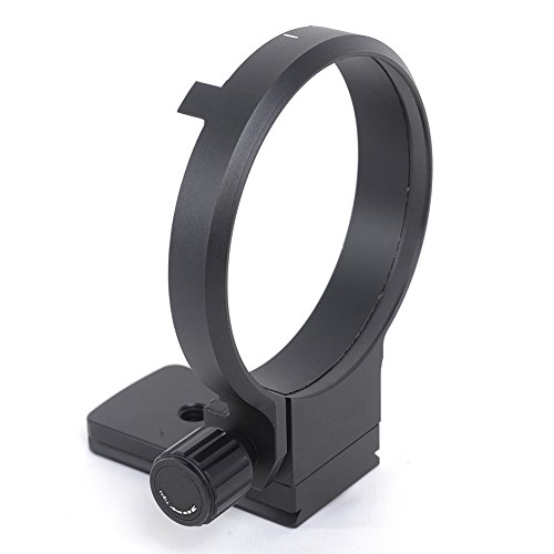 iShoot Anillo de soporte de lente para trípode Sigma 100-400 mm f5-6.3 DG OS HSM contemporánea lente inferior es compatible con la placa de liberación rápida del trípode de ARCA-SWISS/KIRK Fit