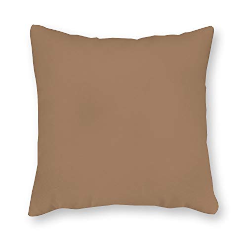 JamirtyRoy1 - Funda de almohada, color verde negruzco, funda de cojín, 12 x 12 pulgadas, funda de almohada para sofá dormitorio coche, lona, Marrón claro Beige, 18 x 18 Inches(45*45cm) JamirtyRoy1 - Funda de almohada, color verde negruzco, funda de cojín, 12 x 12 pulgadas, funda de almohada para sofá dormitorio coche, lona, Marrón claro Beige, 18 x 18 Inches(45*45cm)
