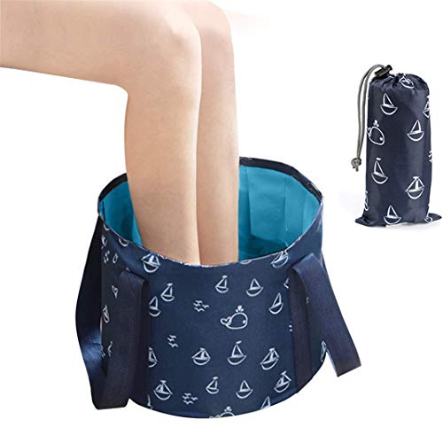 Lavabo plegable para pies, bañera portátil para pies, spa para pies, pedicura para pies, capacidad de 17 L, remojo para viajes, al aire libre, senderismo, hogar Lavabo plegable para pies, bañera portátil para pies, spa para pies, pedicura para pies, capacidad de 17 L, remojo para viajes, al aire libre, senderismo, hogar