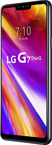 LG G7 ThinQ LMG710EM 15,5 cm (6.1") 4 GB 64 GB 4G Negro 3000 mAh - Smartphone (15,5 cm (6.1"), 4 GB, 64 GB, 16 MP, Android 8.0, Negro)