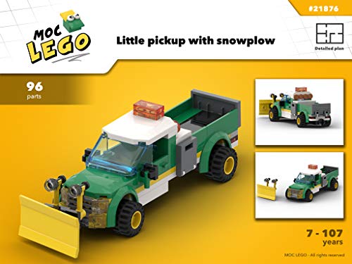 Little PickUp (Instruction Only): MOC LEGO (English Edition)