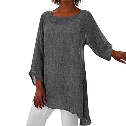 Luckycat Lino Camiseta Otoño Manga Larga Mujer Tops Blusa Mujer Elegante Mujeres Blusa T-Shirt Casual Tops Primavera T-Shirt Camiseta Mujer Larga Ropa Mujer Talla Grande Irregular Blusas Luckycat Lino Camiseta Otoño Manga Larga Mujer Tops Blusa Mujer Elegante Mujeres Blusa T-Shirt Casual Tops Primavera T-Shirt Camiseta Mujer Larga Ropa Mujer Talla Grande Irregular Blusas