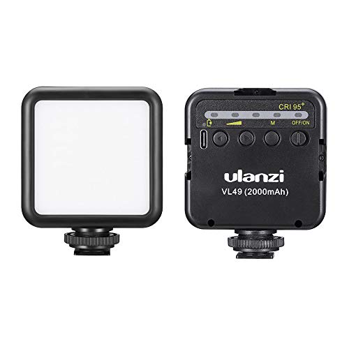 Luz de video LED Luz suave recargable para OSMO Mobile 3 Pocket Smooth 4 Sony RX100 VII Canon G7X Mark III A6400 6600 GoPro 8 7 6 5 Luz de video LED Luz suave recargable para OSMO Mobile 3 Pocket Smooth 4 Sony RX100 VII Canon G7X Mark III A6400 6600 GoPro 8 7 6 5