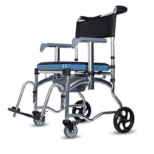 min min Luz y Sencilla, los Ancianos, la Silla de la Comoda, la Silla de Inodoro para el hogar Silla de Ducha Multifuncional del Asiento con el Respaldo Acolchado Ajuste Ajustable para min min Luz y Sencilla, los Ancianos, la Silla de la Comoda, la Silla de Inodoro para el hogar Silla de Ducha Multifuncional del Asiento con el Respaldo Acolchado Ajuste Ajustable para
