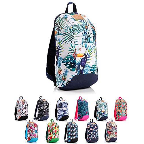 Mochila Escolar Volumen 9L Mochila de Jardín de Infantes Escuela para Niños Infantiles Adolescentes Mochila Primaria Pequeña Guardería Preescolar para Niños 2-7 años (Tucanes, 9 L) Mochila Escolar Volumen 9L Mochila de Jardín de Infantes Escuela para Niños Infantiles Adolescentes Mochila Primaria Pequeña Guardería Preescolar para Niños 2-7 años (Tucanes, 9 L)