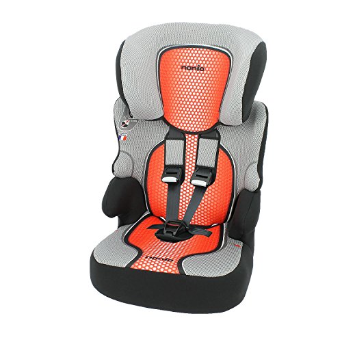 mycarsit asiento de coche y asiento elevador, Grupo 1/2/3 (de 9 a 36 kg), color rojo mycarsit asiento de coche y asiento elevador, Grupo 1/2/3 (de 9 a 36 kg), color rojo