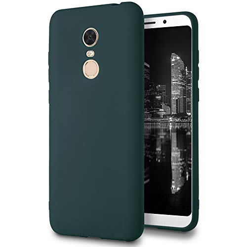 MyCase Estuche Delgado para Xiaomi Redmi 5 | Bolsa De Colores Lisos En Verde