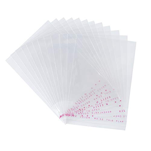 NBEADS Bolsas de celofán Transparentes de Polipropileno, 1000 Unidades, 100 x 70 mm, de la Marca NBEADS Bolsas de celofán Transparentes de Polipropileno, 1000 Unidades, 100 x 70 mm, de la Marca