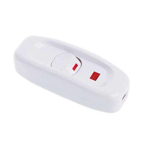 Niannian - Interruptor de luz de plástico (10 A, 250 V, con indicador LED, interruptor inalámbrico) Niannian - Interruptor de luz de plástico (10 A, 250 V, con indicador LED, interruptor inalámbrico)