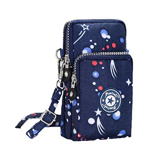 Nwhw Mini Bolso de Teléfono Móvil Bandolera Mujer Pequeño Bolsa de Hombro Embrague con Correa de Muñeca Billetera Bolsa de Cintura Cuerpo Cruzado Deportes, 20-M