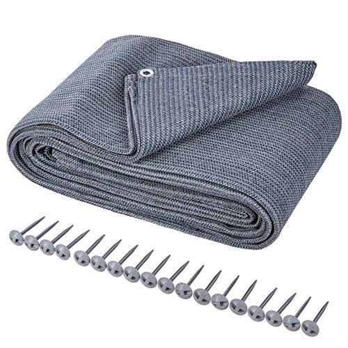 ONVAYA® Alfombra para tienda de campaña | suelo para camping | alfombra de toldo para caravana | alfombra de tienda | alfombra robusta | base lavable para tienda de campaña en azul/gris (300 x 600 cm) ONVAYA® Alfombra para tienda de campaña | suelo para camping | alfombra de toldo para caravana | alfombra de tienda | alfombra robusta | base lavable para tienda de campaña en azul/gris (300 x 600 cm)