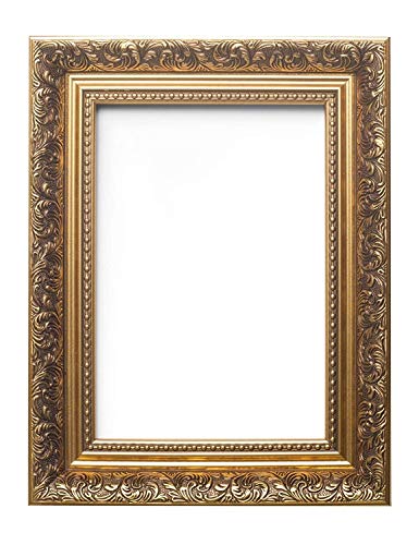 Ornate Antiguo Estilo francés de Fotos/Moldura/Marco para póster - Medidas 58 mm de Ancho y 38 mm de Profundidad, con una Alta claridad estireno perspexsheet - Marco de Color Dorado,30,5 x 25,4 cm Ornate Antiguo Estilo francés de Fotos/Moldura/Marco para póster - Medidas 58 mm de Ancho y 38 mm de Profundidad, con una Alta claridad estireno perspexsheet - Marco de Color Dorado,30,5 x 25,4 cm