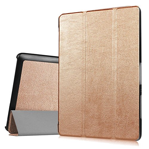 Protección Caja para Acer Iconia One Tab 10 B3-A30 / A3-A40 10.1 Pulgadas Smart Slim Case Book Cover Stand Flip (Colore: Oro) NUEVO