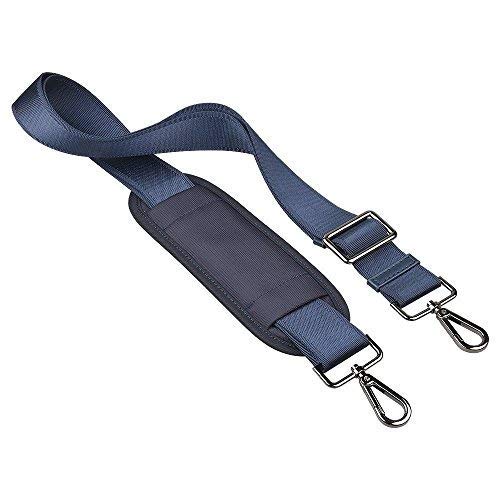 Qishare remplacement pour bandoulière Ceinture Flexible en métal (Bleu, 150 cm) Qishare remplacement pour bandoulière Ceinture Flexible en métal (Bleu, 150 cm)