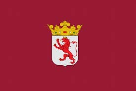 Q&J Bandera del Reino de León - Medidas 150 x 90 cm. - Polyester 100% - para Exterior e Interior