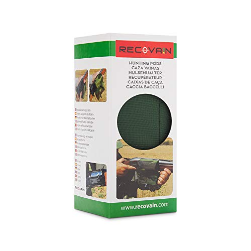 RECOVAIN Recogevainas Color Verde para Diestro | Artículos y Accesorios de Caza para Escopetas Semiautomáticas y Rifles | Cazavainas para Ventana de Expulsión a la Derecha