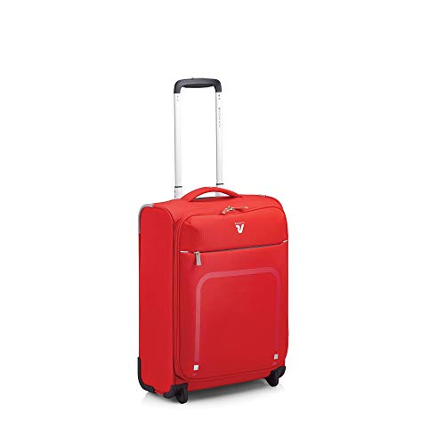 Roncato Lite Plus Maleta Cabina avión Rojo, Medida: 55 x 40 x 20 cm, Capacidad: 42 l, Pesas: 1.4 kg, Maleta Cabina avión ryanair