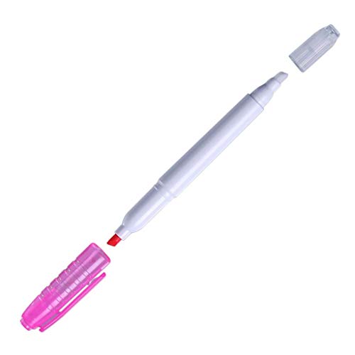 Rotulador Fluorescente Borrable 2 En 1. Color Rosa, Precio Unitario