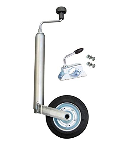 Rueda de apoyo de 150 kg incluida. Incluye soporte de fijación. Material de montaje. Rueda de apoyo de 150 kg incluida. Incluye soporte de fijación. Material de montaje.