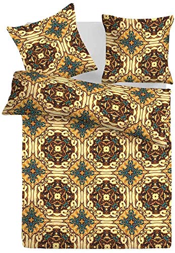 Schlummerglück Ropa de cama original con motivos atemporales de moda, producto de calidad a un precio atractivo, 100% algodón, varios modelos y calidades disponibles (Gothic 135/200) Schlummerglück Ropa de cama original con motivos atemporales de moda, producto de calidad a un precio atractivo, 100% algodón, varios modelos y calidades disponibles (Gothic 135/200)