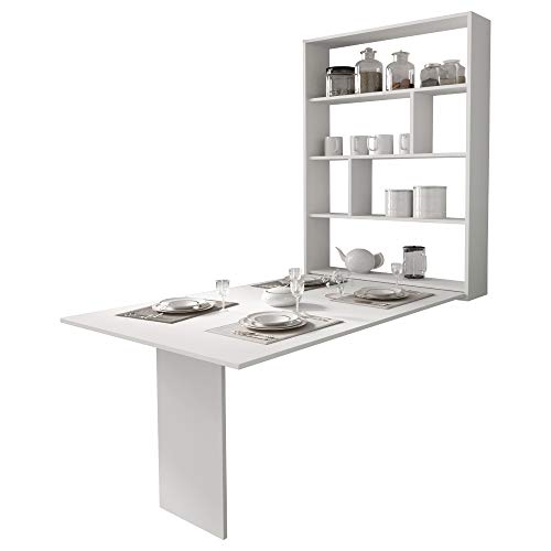 Selsey Espigo - Mesa Extensible - 130x80 cm - Blanco - Moderno Selsey Espigo - Mesa Extensible - 130x80 cm - Blanco - Moderno