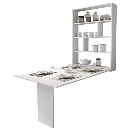 Selsey Espigo - Mesa Extensible - 130x80 cm - Blanco - Moderno