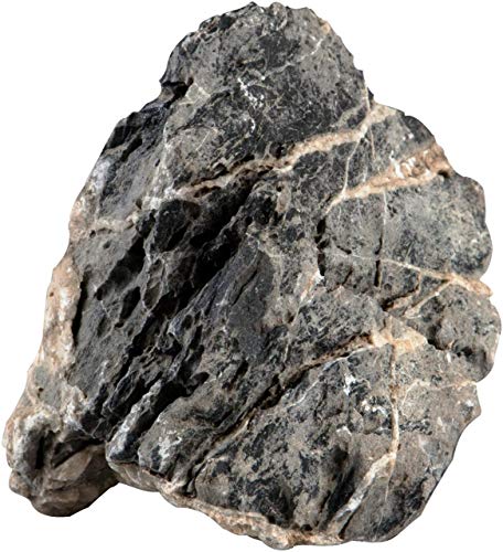 Sera Rock Quartz Gray (Precio por Piedra) Diferentes tamaños – Piedra Natural Decorativa para Acuario – Decoración Aquascaping