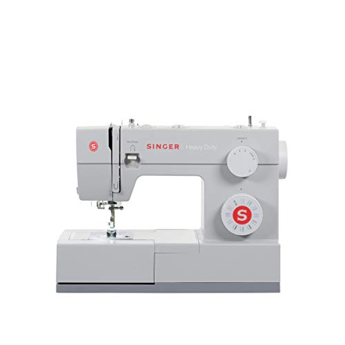 SINGER Heavy Duty - Máquina de coser (Gris, Máquina de coser automática, Costura, 1 paso, Variable, Variable)