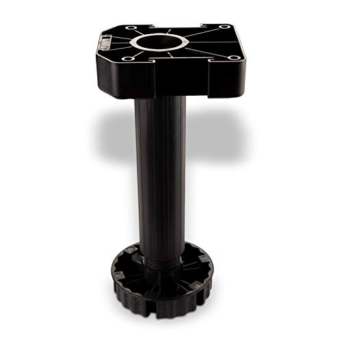 SO-TECH® Juego de 4 Zócalo Mueble Cocina Patas Plásticas Pies para Mueble Patas Regulables Alto 200 mm SO-TECH® Juego de 4 Zócalo Mueble Cocina Patas Plásticas Pies para Mueble Patas Regulables Alto 200 mm