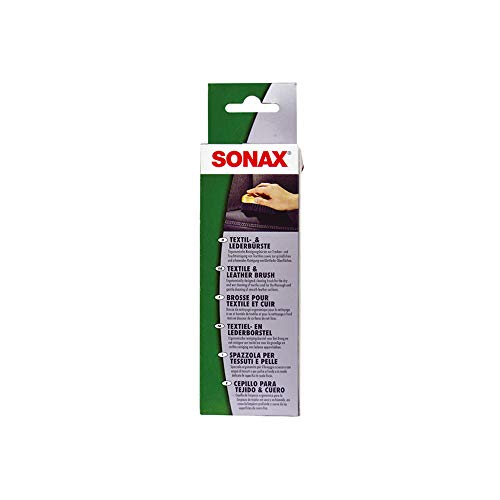 SONAX No de artículo 04167410 Cepillo para textiles + cuero (1 unidad) SONAX No de artículo 04167410 Cepillo para textiles + cuero (1 unidad)