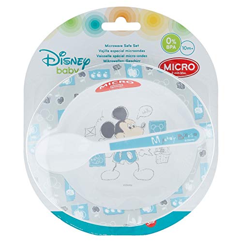 STOR SET MICRO BABY 2 PCS. (CUENCO Y CUCHARA) MICKEY CRFE