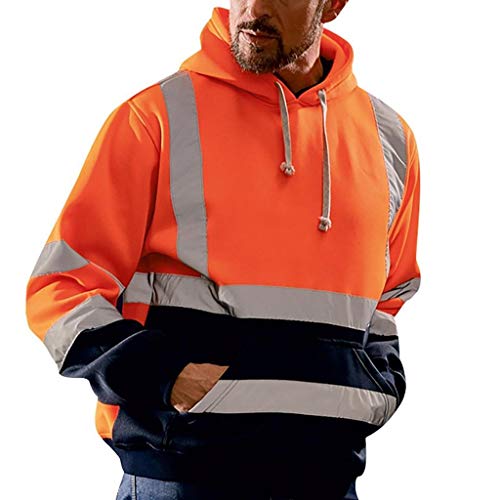 Sudaderas con Capucha Hombres SHOBDW Liquidación Venta Ropa de Trabajo en la Carretera High Visibility Tira Reflectante Manga Larga Tops Blusa Abrigos Hombre Invierno Tallas Grandes(Naranja,5XL) Sudaderas con Capucha Hombres SHOBDW Liquidación Venta Ropa de Trabajo en la Carretera High Visibility Tira Reflectante Manga Larga Tops Blusa Abrigos Hombre Invierno Tallas Grandes(Naranja,5XL)