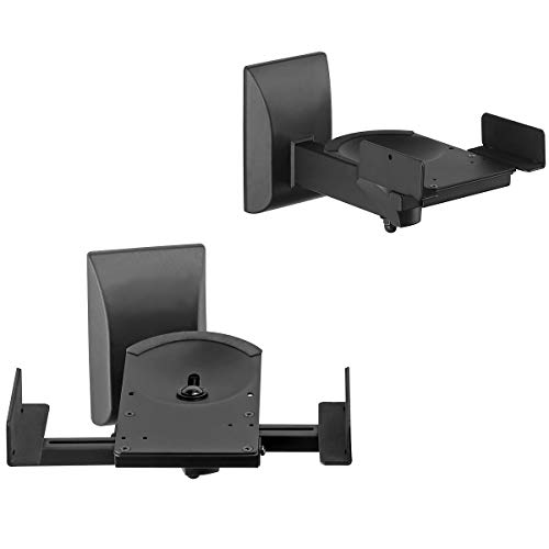 Suptek - Doble soporte de montaje en pared para altavoces de sonido de gran tamaño Suptek - Doble soporte de montaje en pared para altavoces de sonido de gran tamaño
