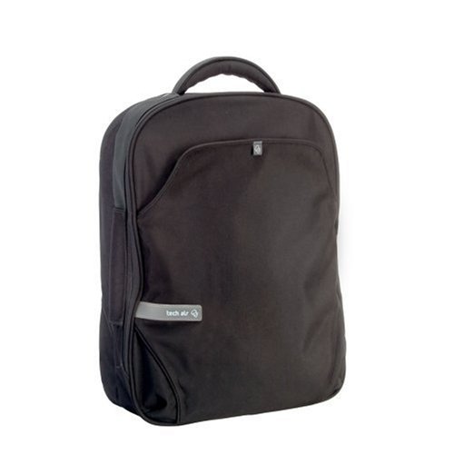 Tech air Nylon Backpack Black 15.4" - Funda (39,12 cm (15.4"), Mochila, Negro, 1,28 kg, 365 x 293 x 51 mm, 440 x 170 x 330 mm)