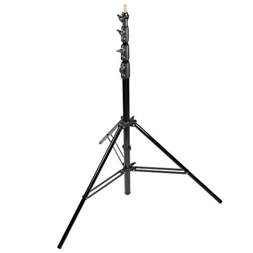 TINKTEEK Spike - Trípode de luz profesional para vídeo y fotografía (380 cm, capacidad de carga 6 kg, peso tara 2,3 kg, aluminio)