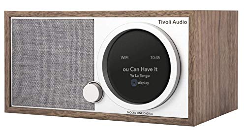 Tivoli Audio Model One Digital 2G Radio FM/DAB+/Bluetooth/Wi-Fi, nogal y gris