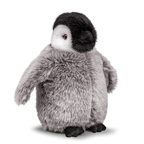 Tobar-Tobar-37241- Peluche de pingüino, Animigos World of Nature, 37241, Color Gris