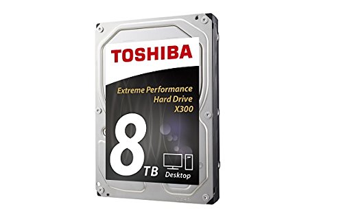 Toshiba hdwf180ezsta X300 8TB Disco Duro Interno 9 cm (3,5 Pulgadas) SATA 8000 GB