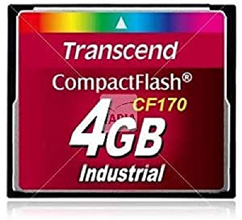 Transcend TS4GCF170 - Memoria Compact Flash de 4 GB (Clase: 6)