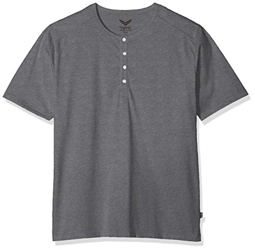 Trigema 637204 Camiseta, Gris (Steingrau/Melange 246), Large para Hombre