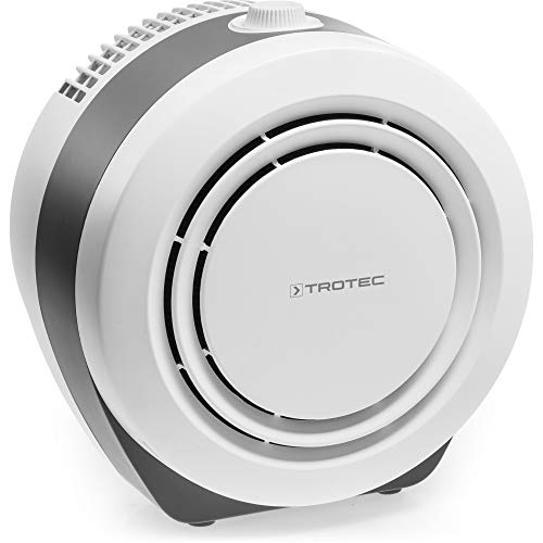 TROTEC Purificador de aire Design AirgoClean 10 E con filtro HEPA, 3 Niveles, Adecuado para habitaciones de hasta: 20 m², Contra Alérgenos, Silencioso, Compacto