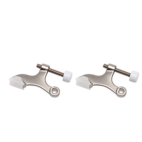 Universal Door Stopper 2PCS / SET Tapón de la puerta de la bisagra ajustable de la bisagra 2-3 / 5 en la punta de la bisagra de la bisagra de parada de la bisagra de la bisagra pesada Parada de la pue