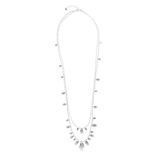 Uno de 50 COL1420MTL0000U LARGA VIDA Collar Mujer Doble Metal Medida 80/85 cm Uno de 50 COL1420MTL0000U LARGA VIDA Collar Mujer Doble Metal Medida 80/85 cm