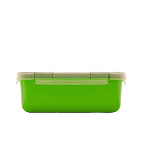 Valira Porta alimentos - Contenedor hermético de 0,75 L hecho en España, color verde